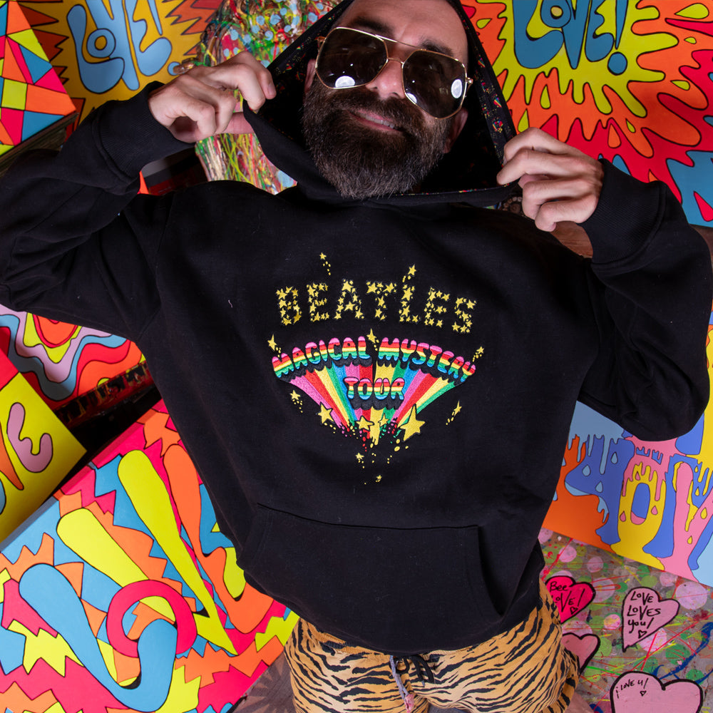 The Beatles Premium Magical Mystery Tour Hooded Fleece