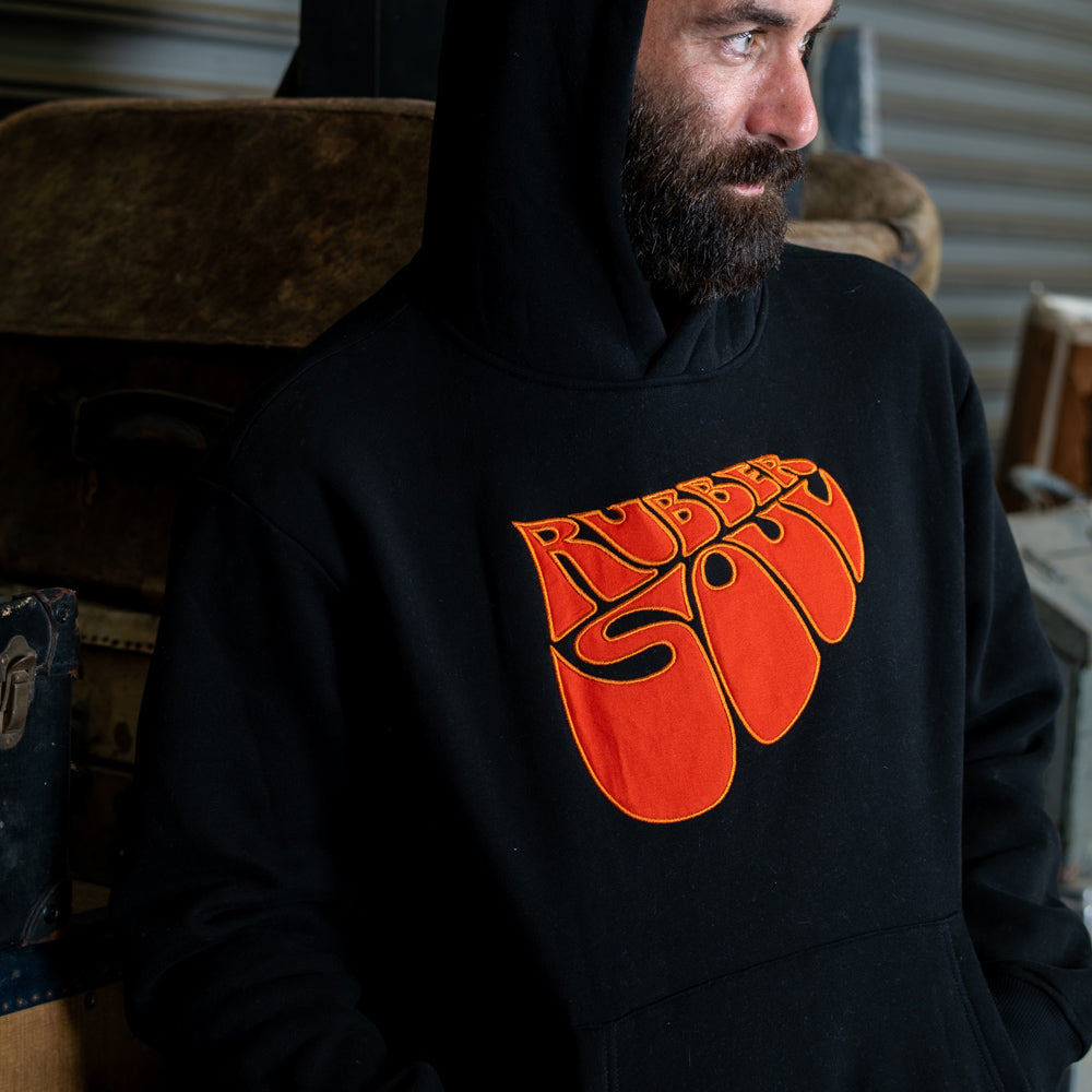 The Beatles Premium Rubber Soul Tackle Twill Embroidery Hooded Fleece