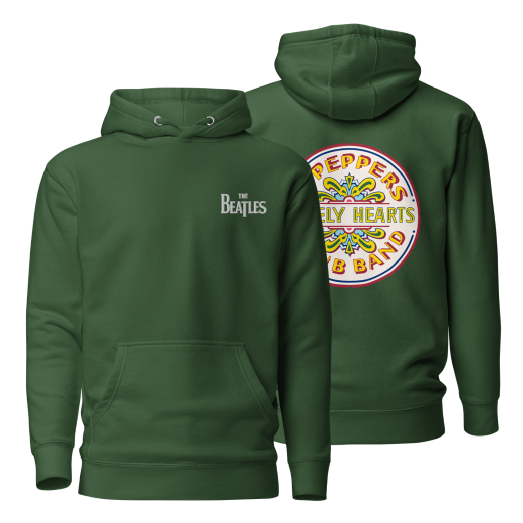 The Beatles Sgt. Pepper's Lonely Hearts Club Band Mix Hooded Fleece