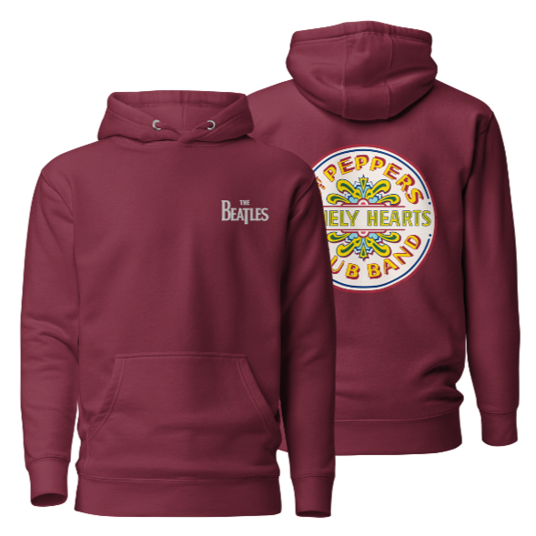 The Beatles Sgt. Peppers Lonely Hearts Club Band Mix Hooded Fleece