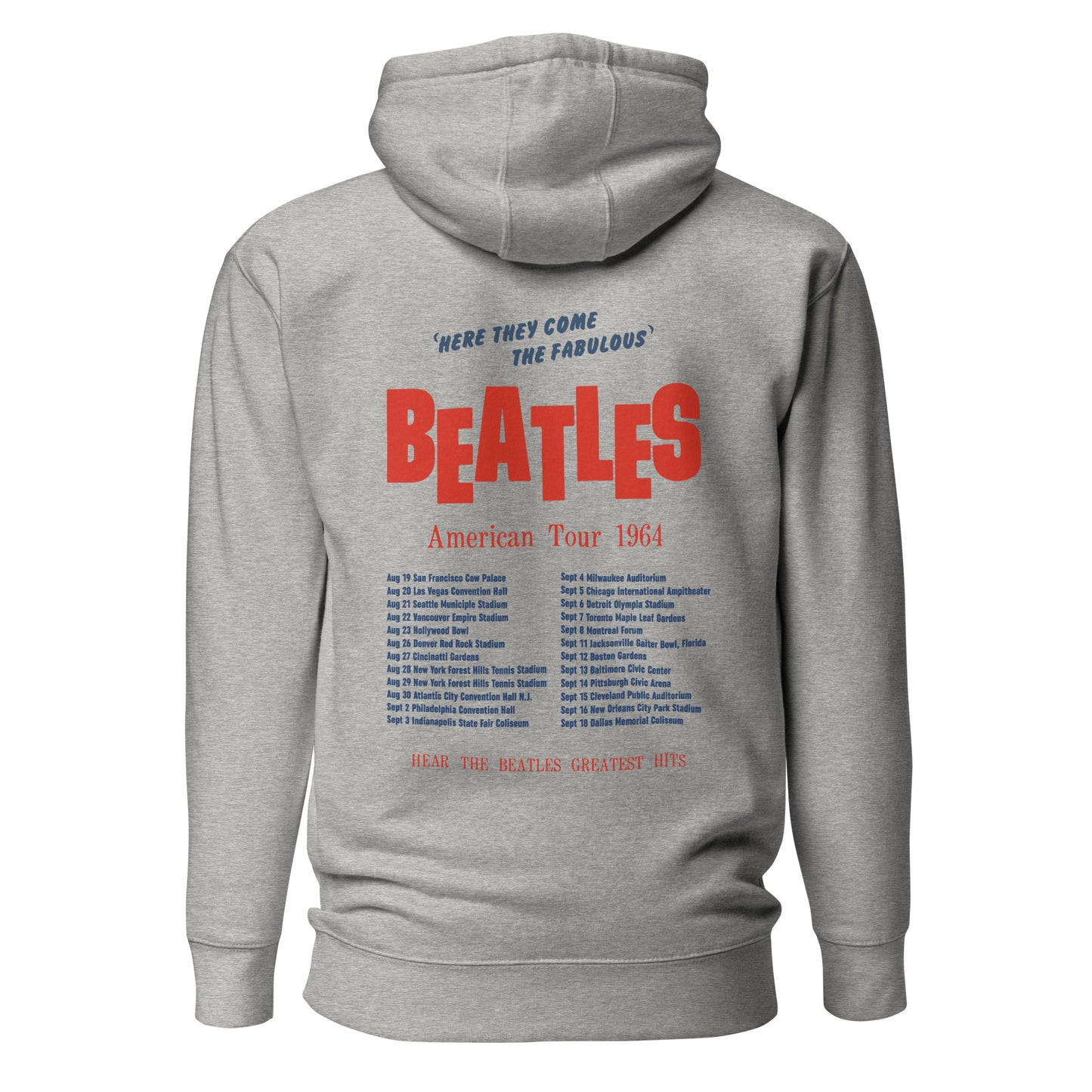 The Beatles 1964 Tour Hooded Sweatshirt