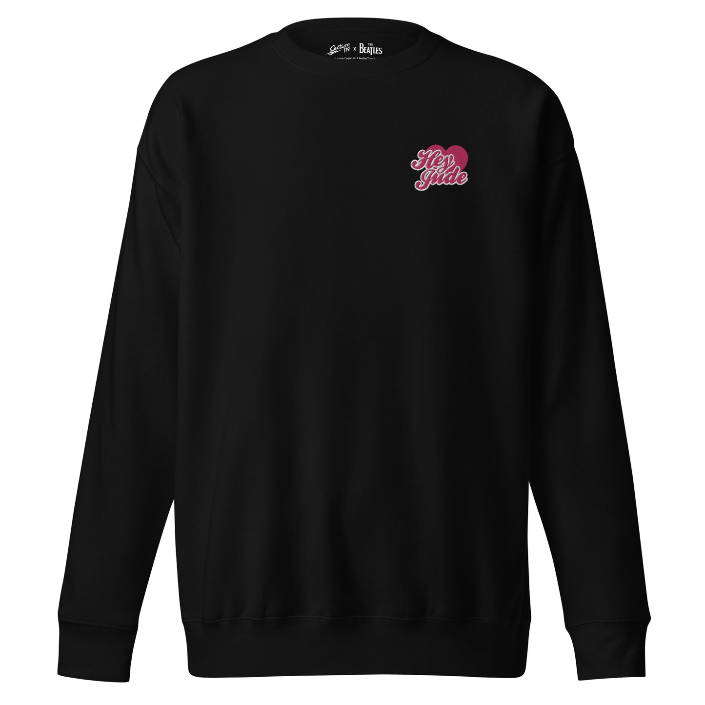 The Beatles Hey Jude Embroidered Classic Crew