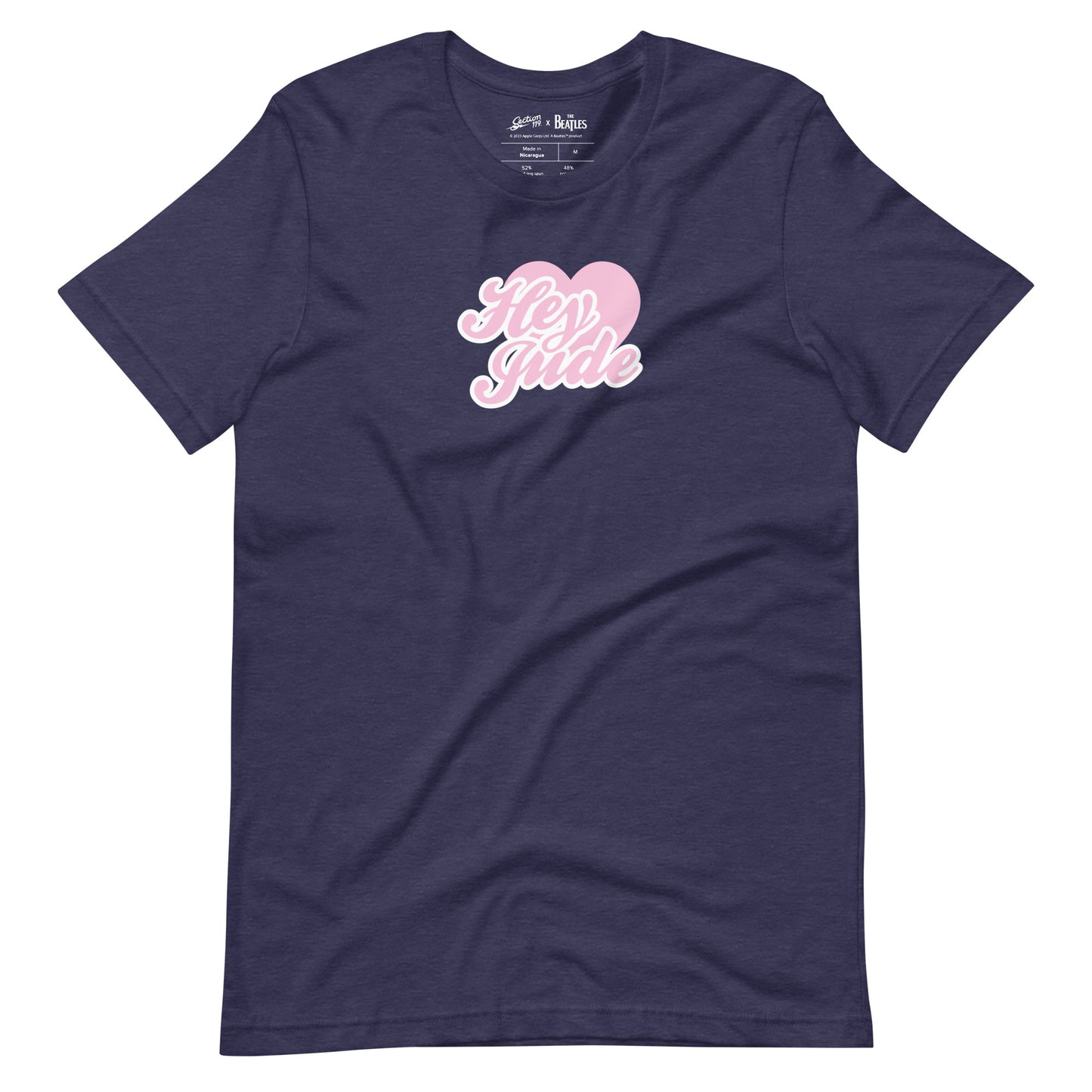 The Beatles Hey Jude Heathered Classic Tee