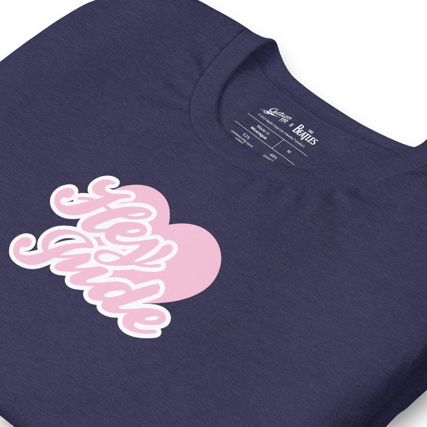 The Beatles Hey Jude Heathered Classic Tee