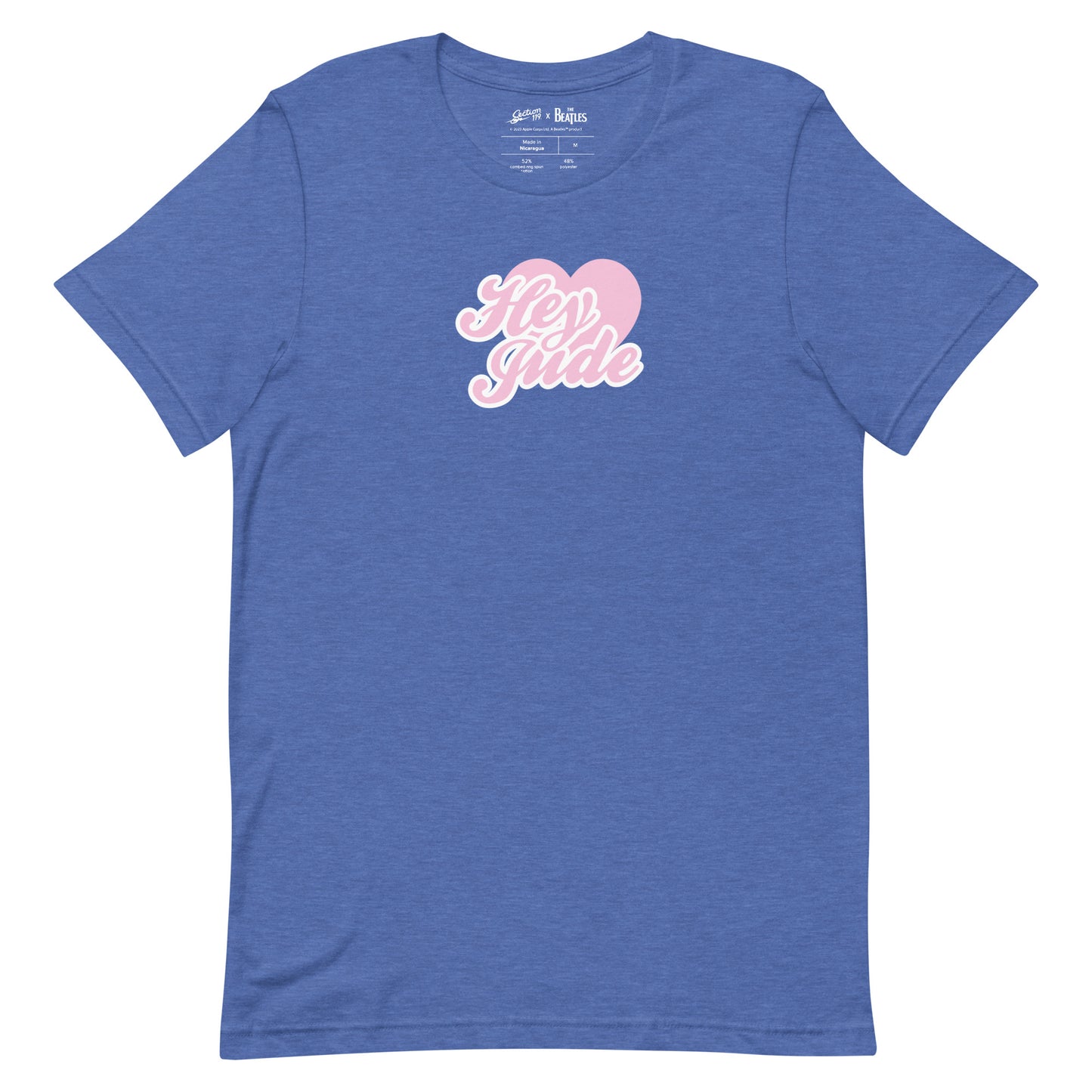 The Beatles Hey Jude Heathered Classic Tee