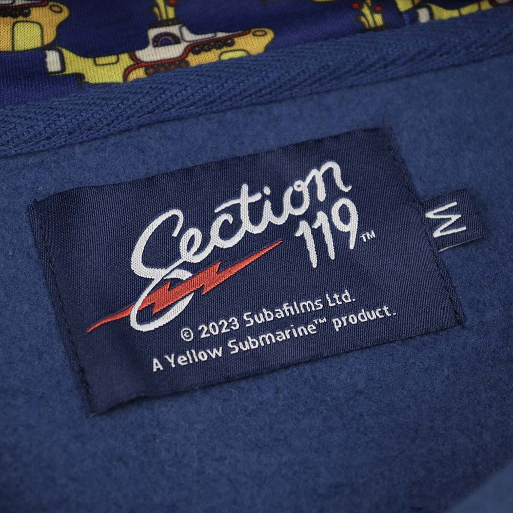 The Beatles Hoodie Blue Yellow Submarine - Section 119