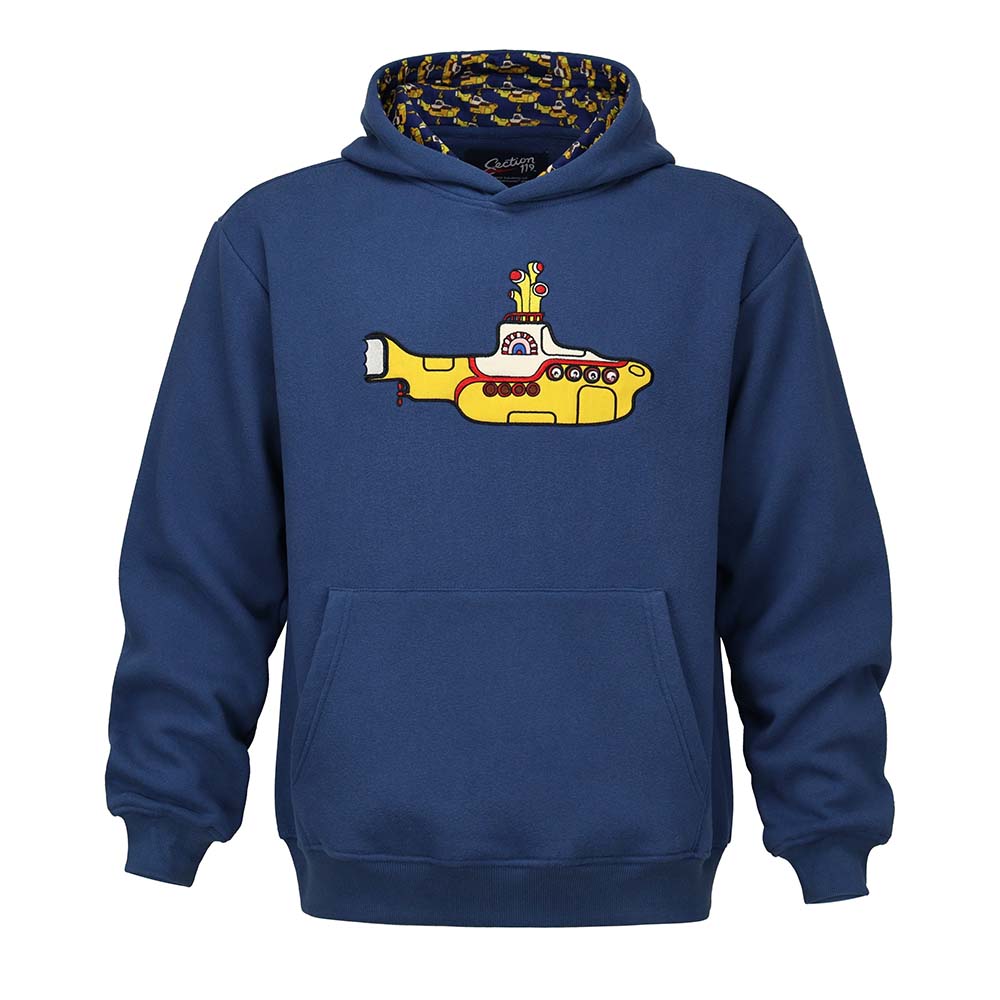 The Beatles Hoodie Blue Yellow Submarine - Section 119
