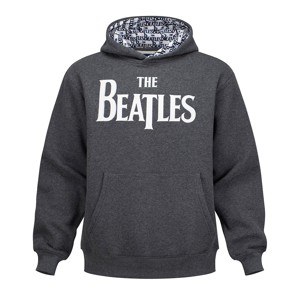 The Beatles Pullover Gray White Hoodie - Section 119