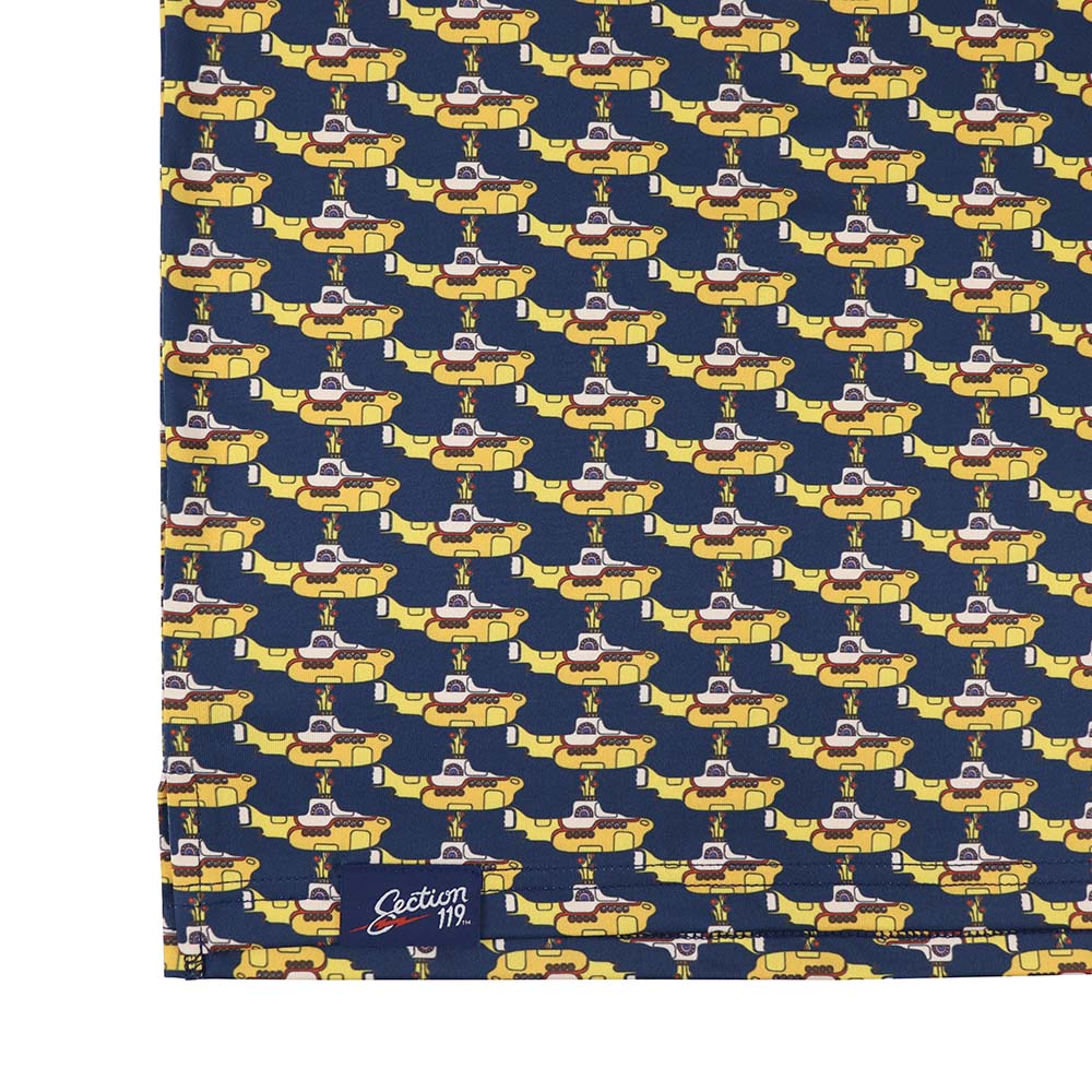 The Beatles Dry Fit Polo Navy Yellow Submarine - Section 119