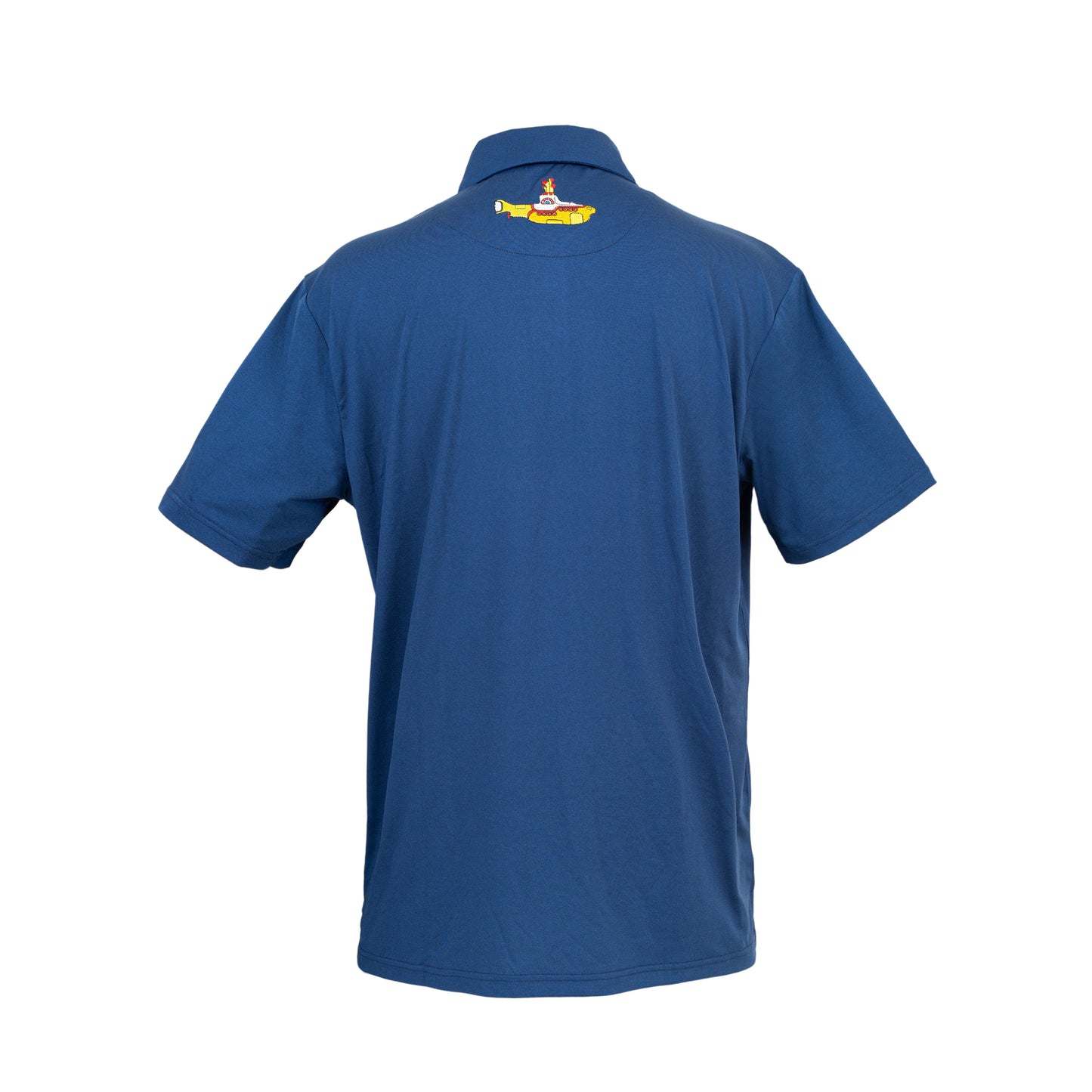 The Beatles Navy Yellow Submarine Dry Fit Polo - Section 119