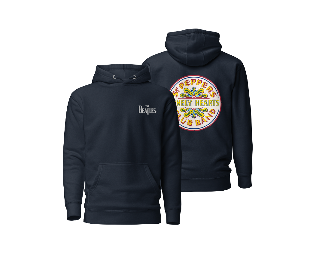 The Beatles Embroidered Sgt. Peppers Hooded Fleece