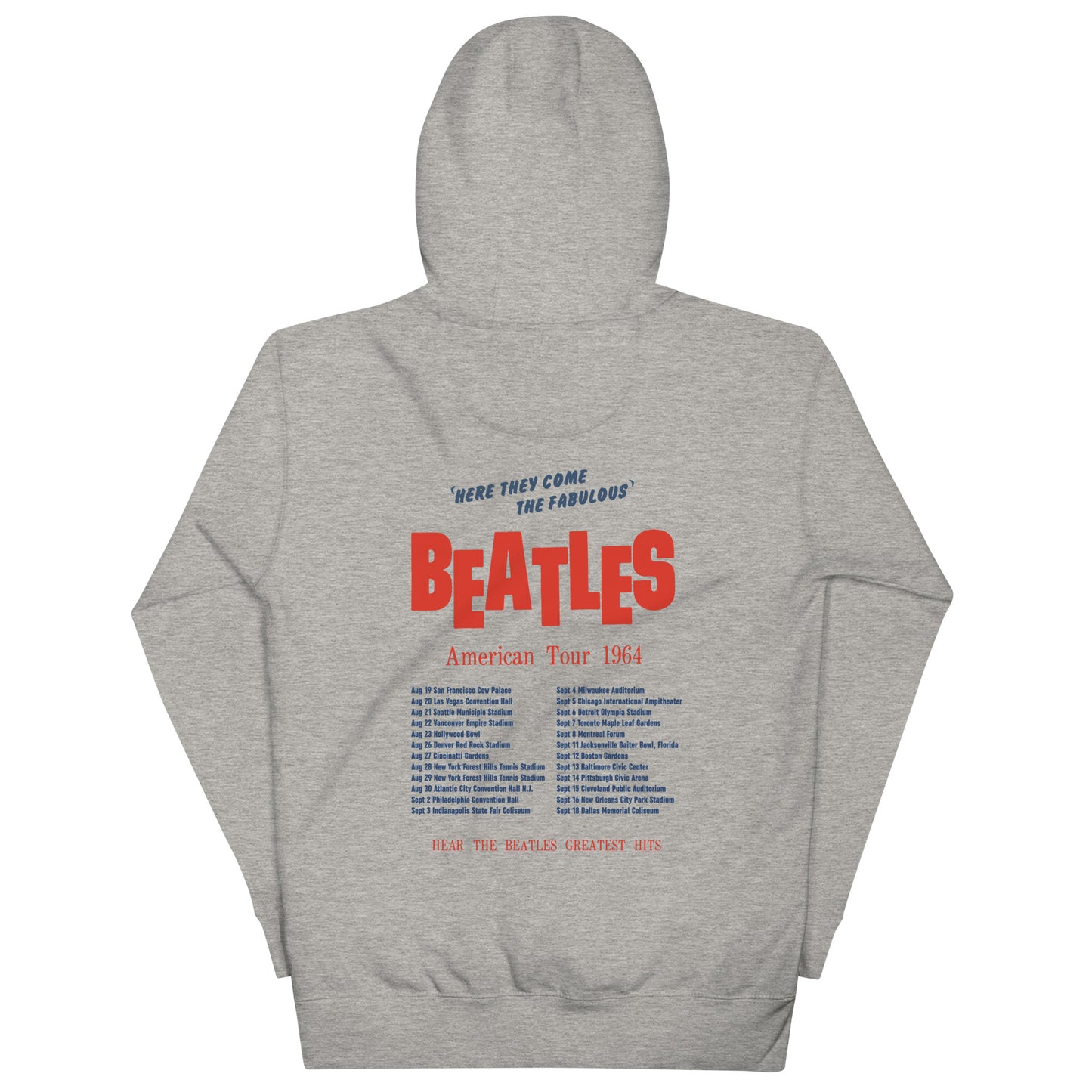 The Beatles 1964 Tour Hooded Sweatshirt