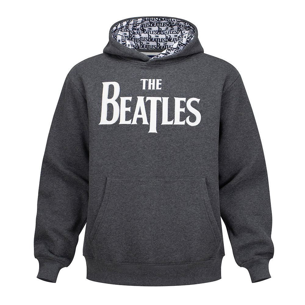 The Beatles Pullover Gray White Hoodie - Section 119