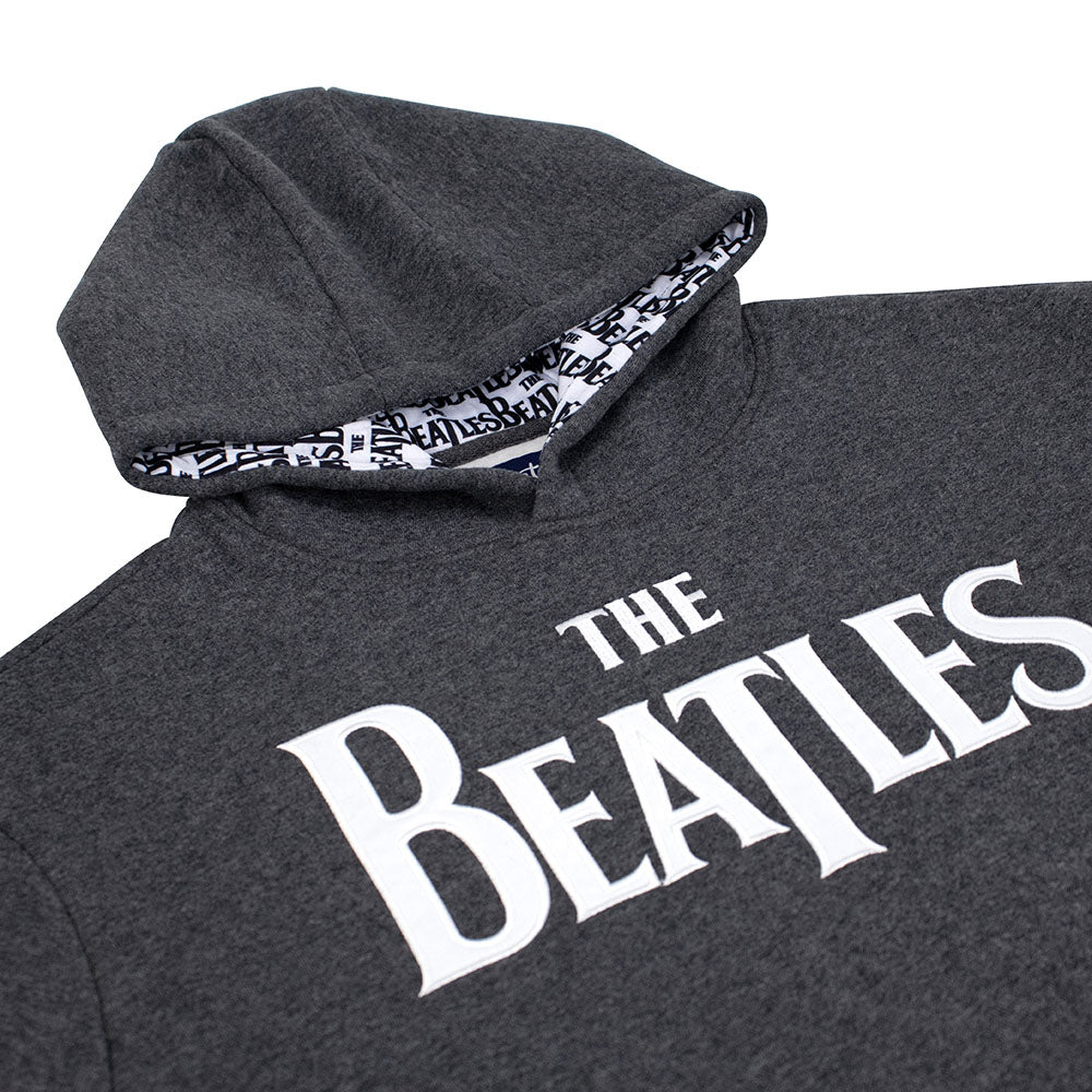 The Beatles Pullover Gray White Hoodie - Section 119