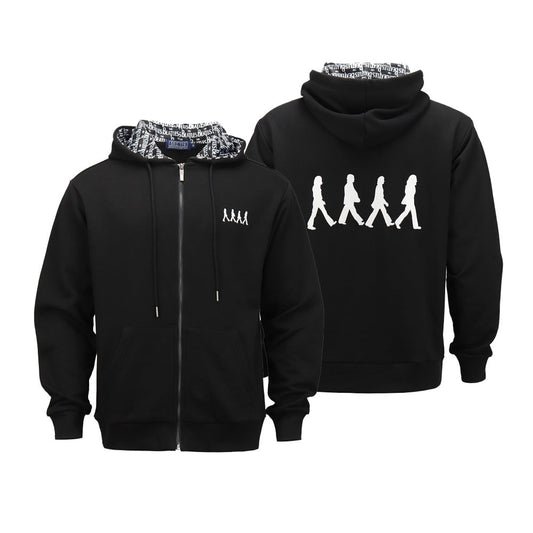 The Beatles Abbey Road Premium Zip Up Hoodie - Section 119